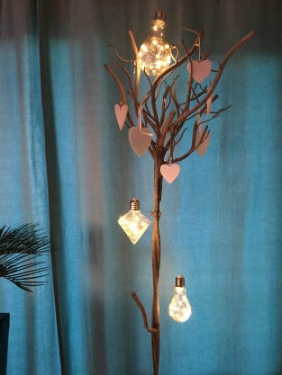 LED light bulb glass, hanging or standing model, beautifully atmospheric!!